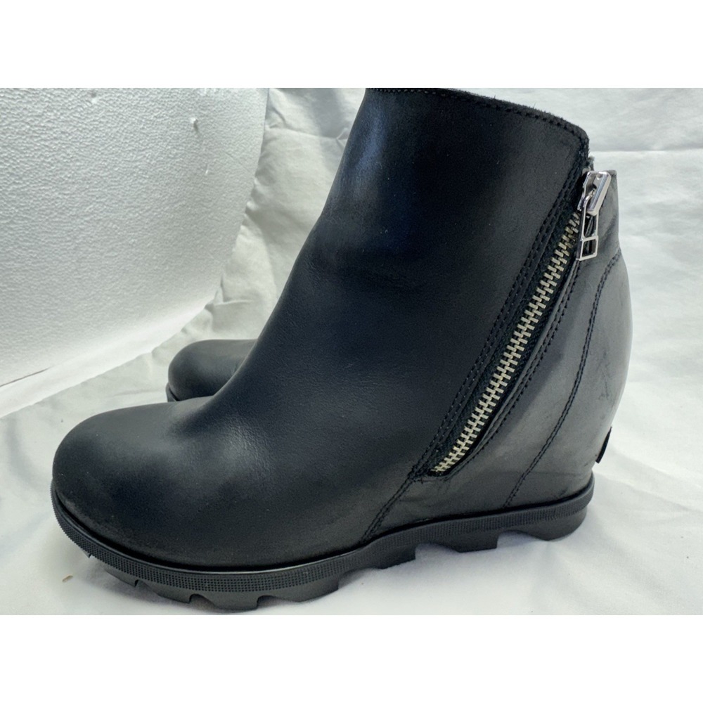Sorel JOAN OF ARCTIC WEDGE BOOTIE BOOT NL3364-010 SIZE 8.5 - Picture 1 of 8